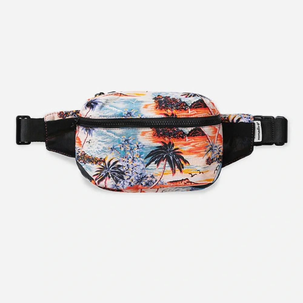 Nomadix Tropical Island Time Print Fanny Pack - Multicolor - Picture 1 of 3
